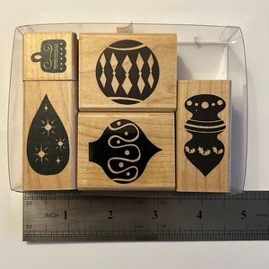 Christmas Ornaments S786 stamp set